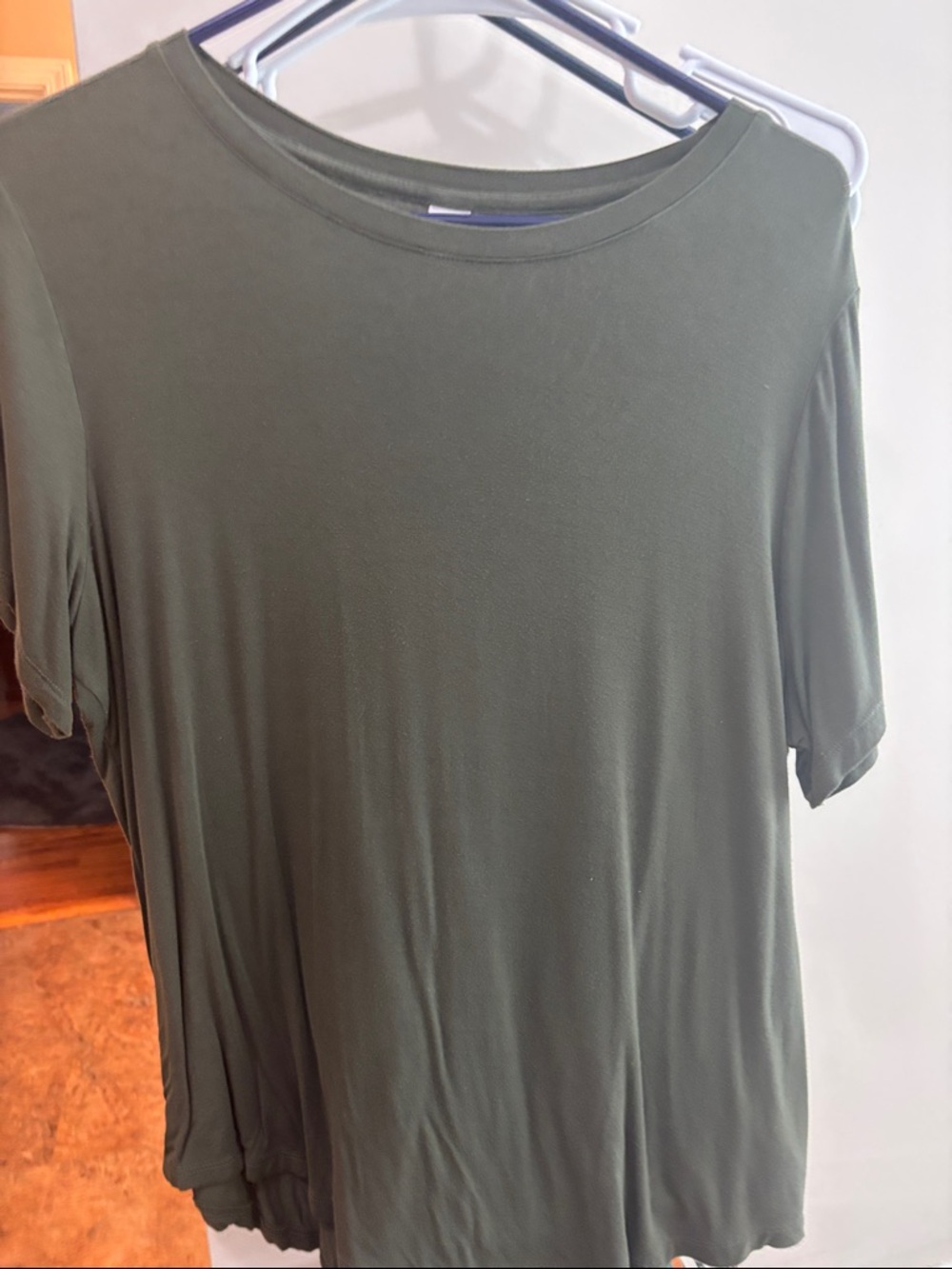 Old Navy Luxe Olive Crewneck Tee